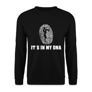 It´s in my DNA - Breakdance - Unisex Pullover - Schwarz - Vorne - Alina (178cm) & Michal (187cm)
