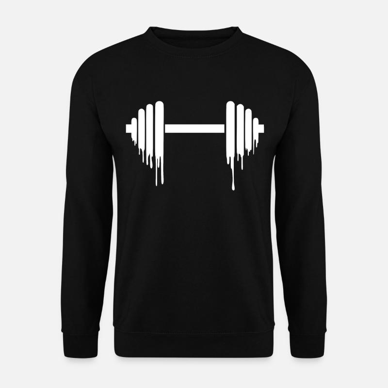 Weightlifting - GYM - Workout - Unisex Sweatshirt - black