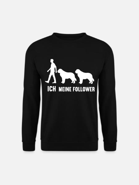 Ich Meine Follower Bernhadiner Bernhadinerbesitzer - Unisex Pullover - Schwarz