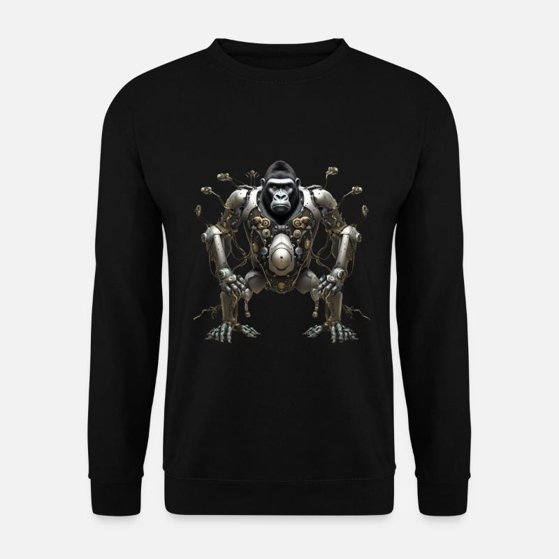 RoboticApe - Unisex Sweatshirt - black