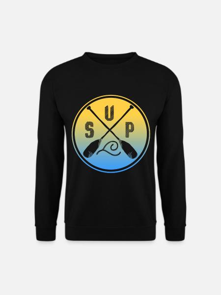 Stand Up Paddle - Sweat-shirt Unisexe - noir