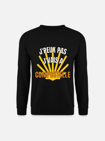 J’peux pas j’vais à compostelle - Sweat-shirt Unisexe - noir