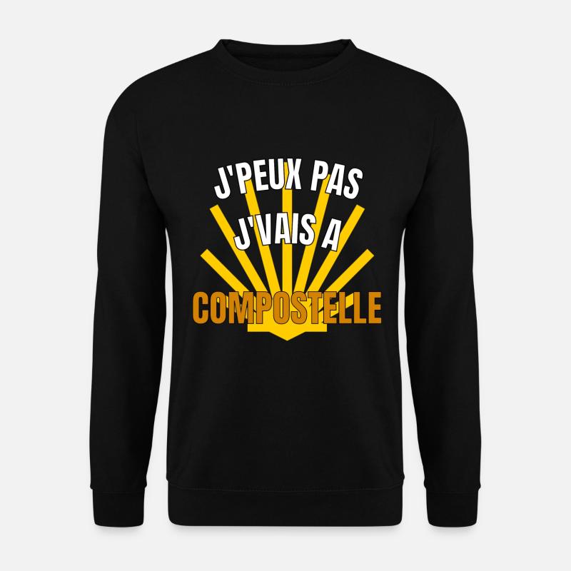J’peux pas j’vais à compostelle - Sweat-shirt Unisexe - noir