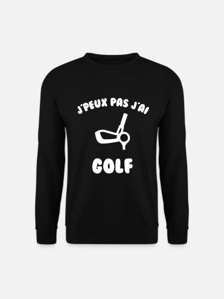 J’peux pas j’ai golf - Sweat-shirt Unisexe - noir