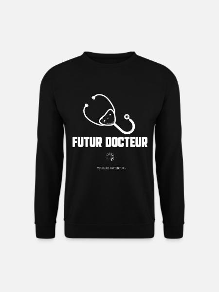 Docteur - Sweat-shirt Unisexe - noir