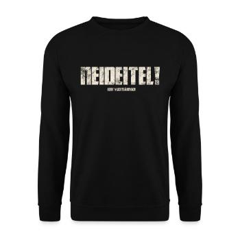 Neideitel ! Origines - Sweat-shirt Unisexe - noir - Devant - Alina (178cm) & Michal (187cm)