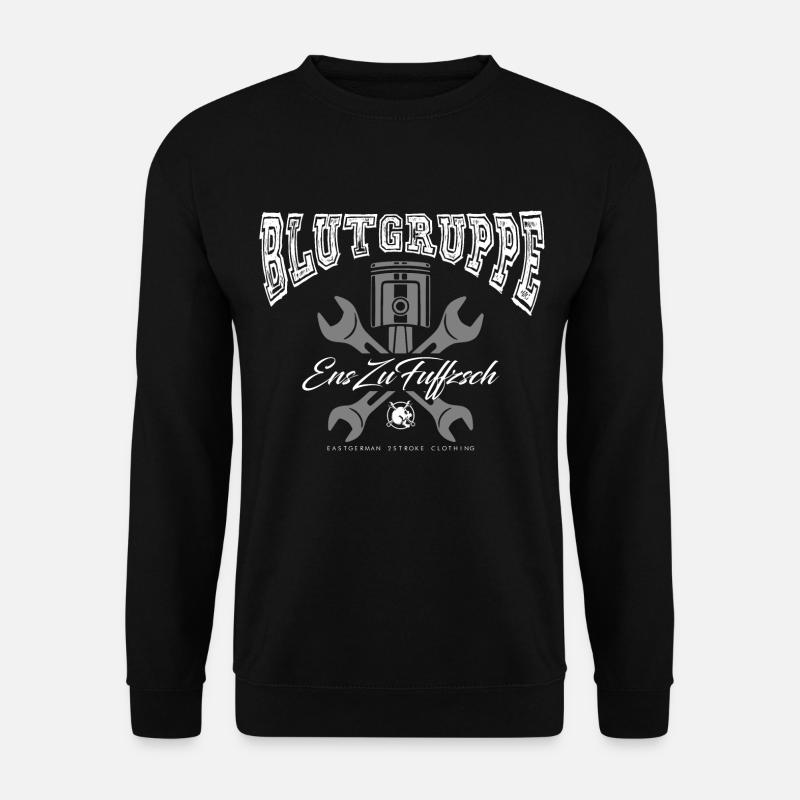 BLUTGRUPPE - EnsZuFuffzsch - 1:50 Ostalgie DDR - Unisex Pullover - Schwarz