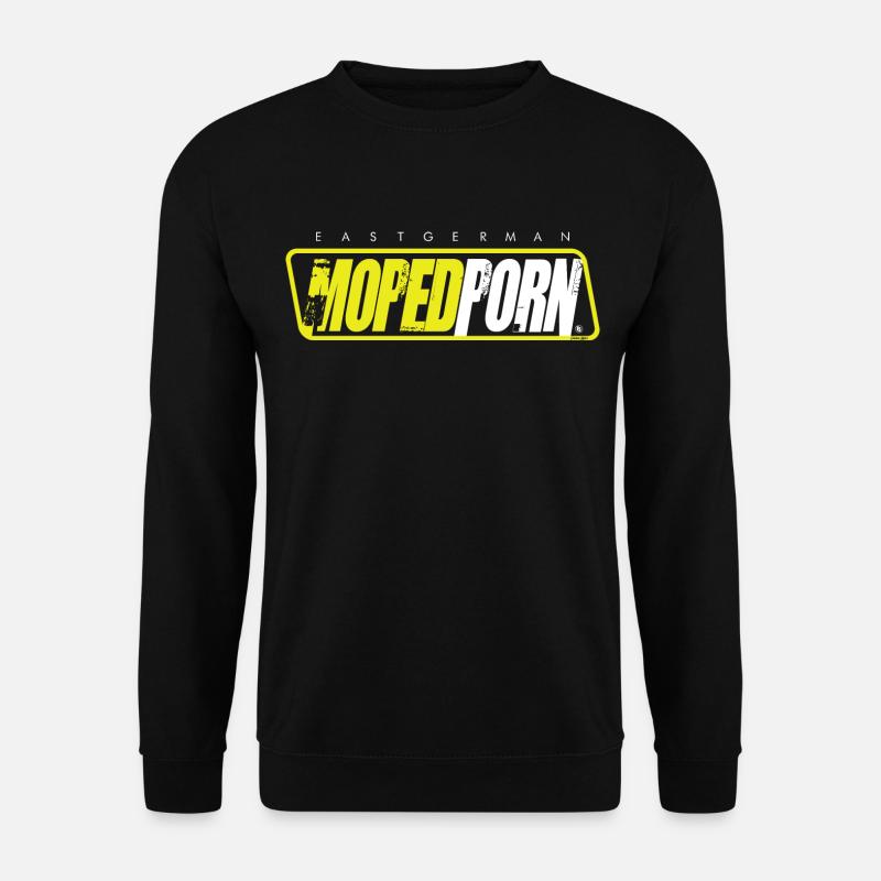 Simson - Eastgerman - MOPEDPORN - Unisex Pullover - Schwarz