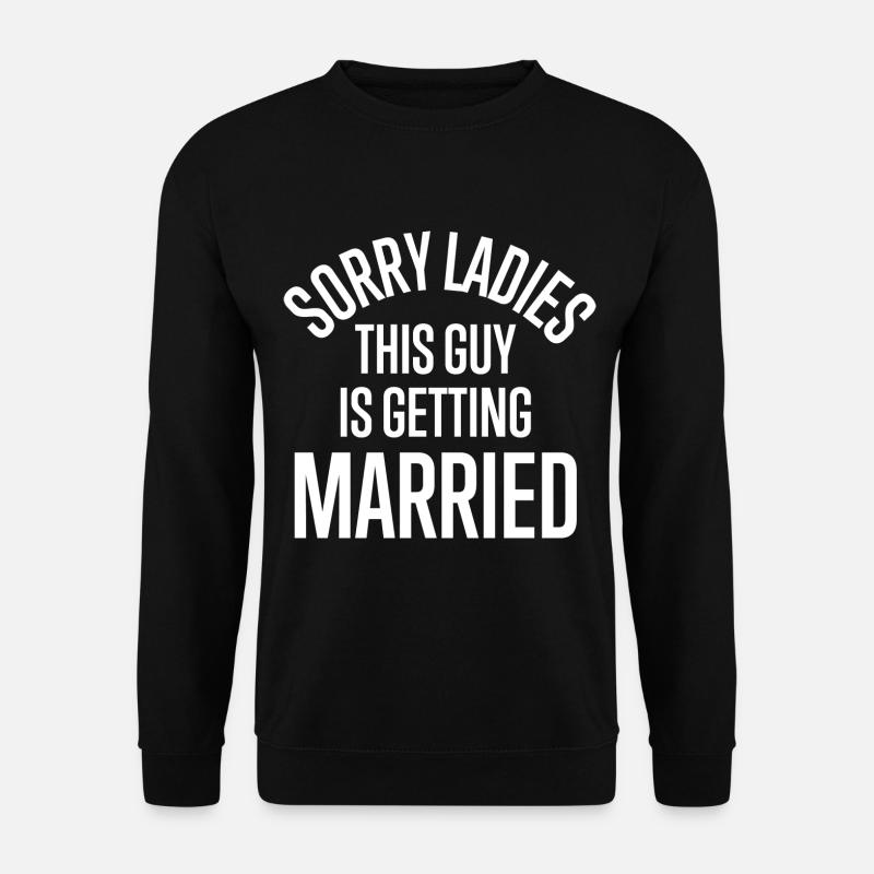 Bräutigam - Unisex Pullover - Schwarz