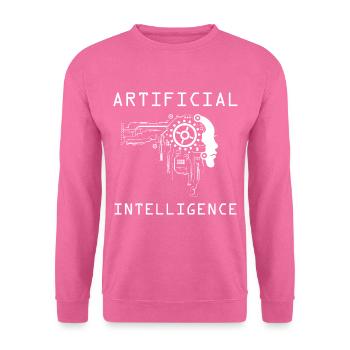 AI developer - Unisex Sweatshirt - pink - Front