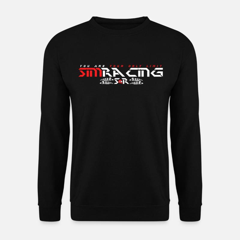 Simracing - You are your only limit. - Unisex Pullover - Schwarz