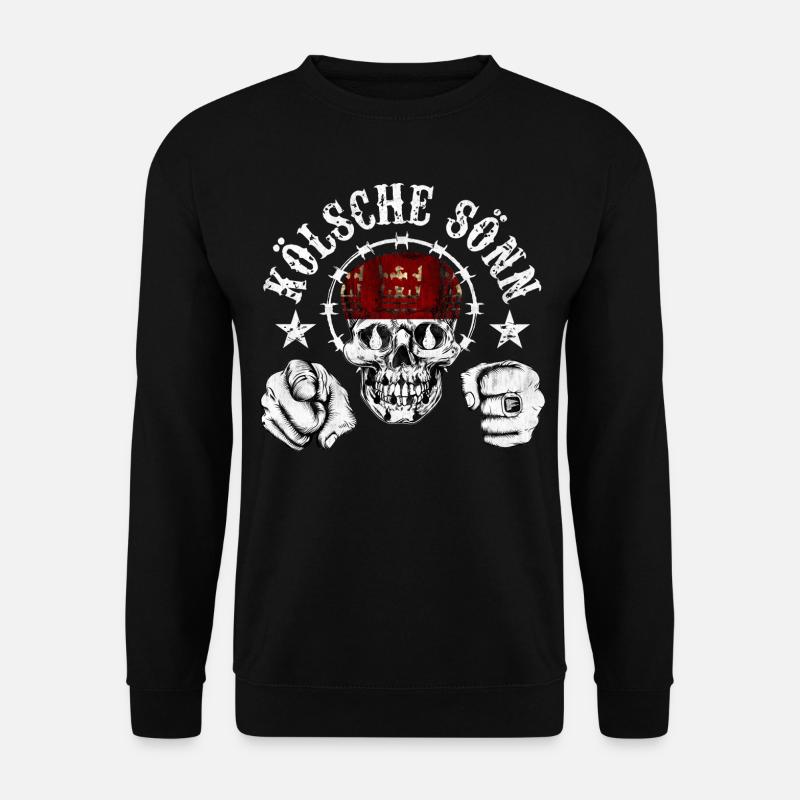 Kölsche Sönn Fight - Unisex Pullover - Schwarz