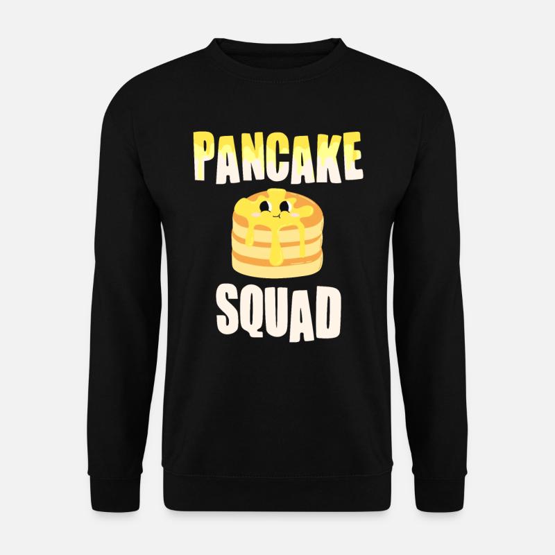 Baking Pancakes - Funny Pancakes - Unisex Sweatshirt - black