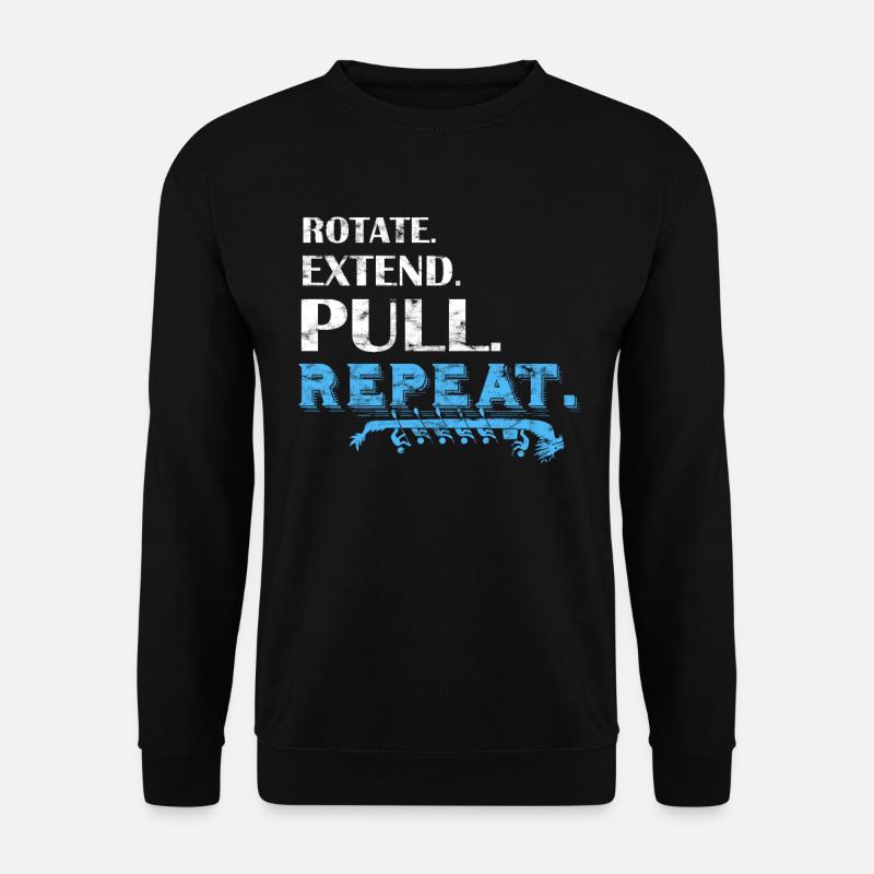 Drachenbootrennen Festival Drachenboot - Unisex Pullover - Schwarz