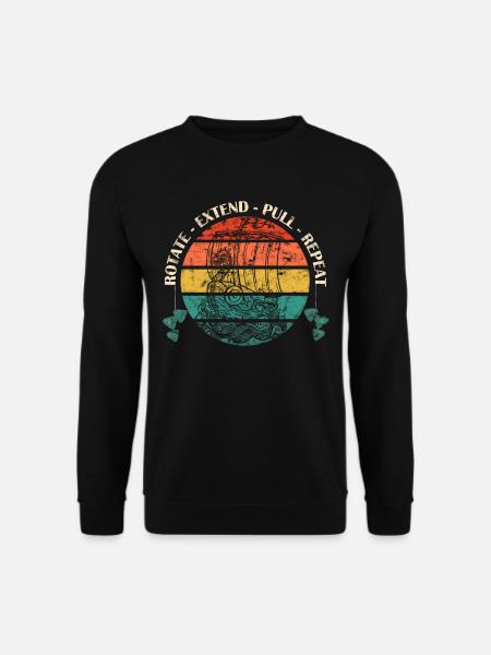 Drachenbootrennen Festival Drachenboot - Unisex Pullover - Schwarz
