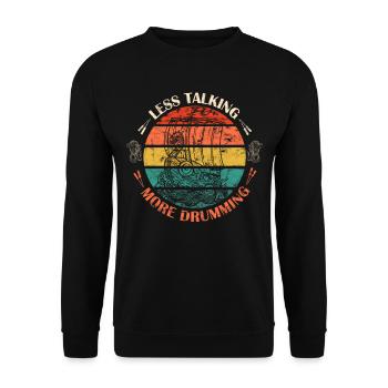 Drachenbootrennen Festival Drachenboot - Unisex Pullover - Schwarz - Vorne - Alina (178cm) & Michal (187cm)