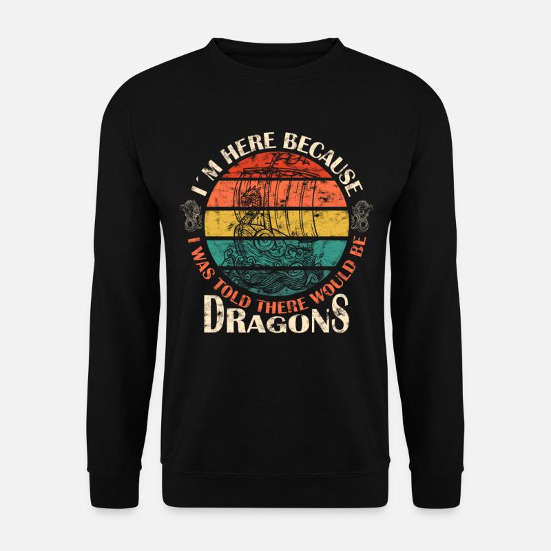 Drachenbootrennen Festival Drachenboot - Unisex Pullover - Schwarz