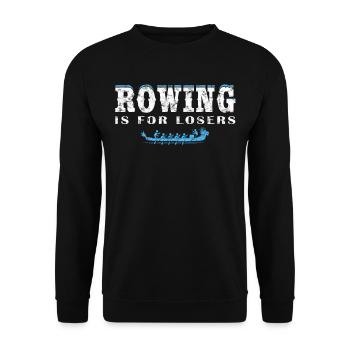 Festival de course de bateaux-dragons Bateau de dragon - Sweat-shirt Unisexe - noir - Devant - Alina (178cm) & Michal (187cm)