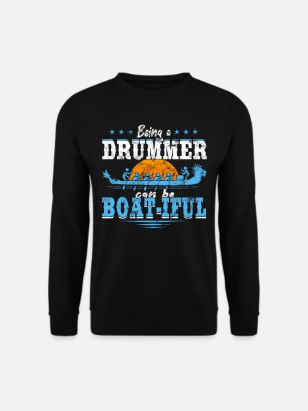 Course de bateaux-dragons chinois - Sweat-shirt Unisexe - noir
