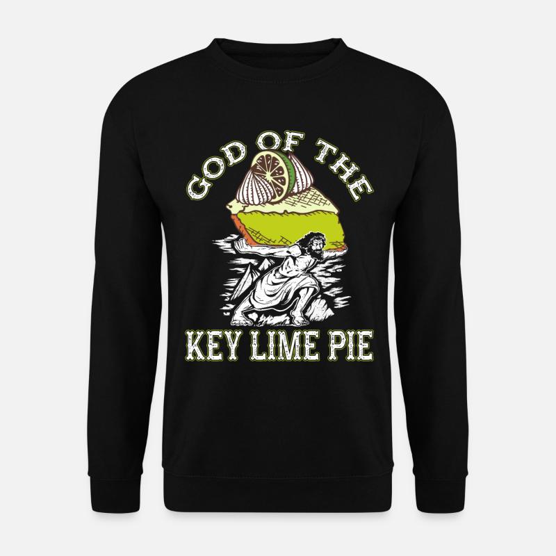 Funny Lemon Cake Design - Unisex Sweatshirt - black