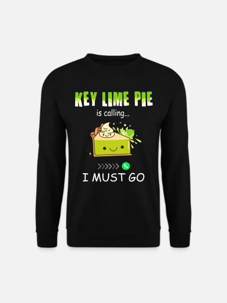 Funny Lemon Cake Design - Unisex Sweatshirt - black