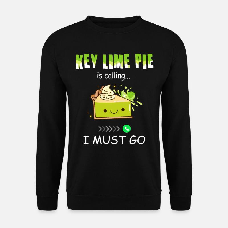 Funny Lemon Cake Design - Unisex Sweatshirt - black