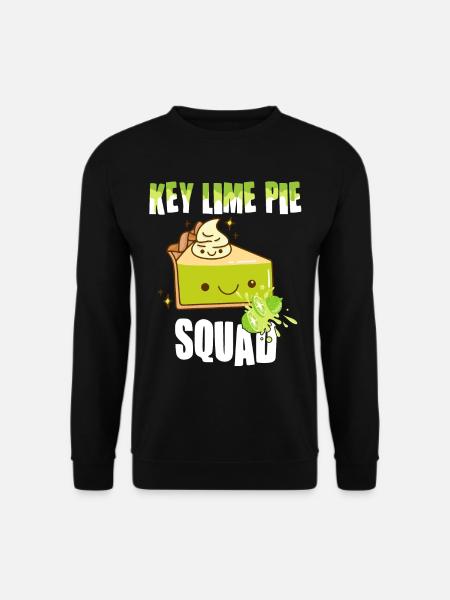 Funny Lemon Cake Design - Unisex Sweatshirt - black