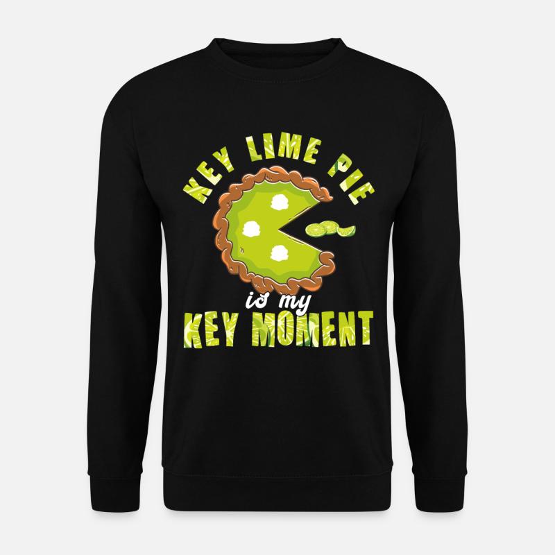Funny Lemon Cake Design - Unisex Sweatshirt - black