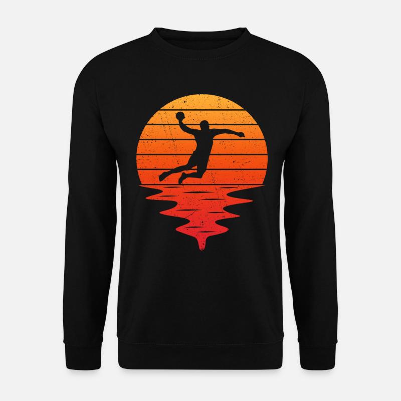 Sunrise Handball Handballer - Unisex Pullover - Schwarz