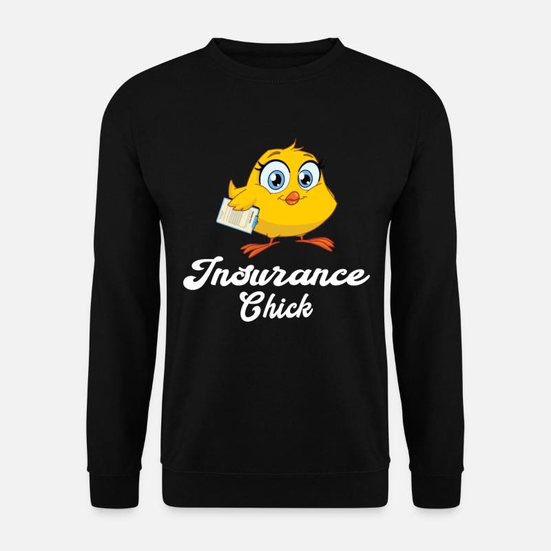 Funny Insurance Sales Representative - Unisex Sweatshirt - black