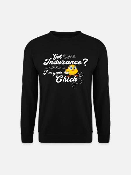 Funny Insurance Sales Representative - Unisex Sweatshirt - black