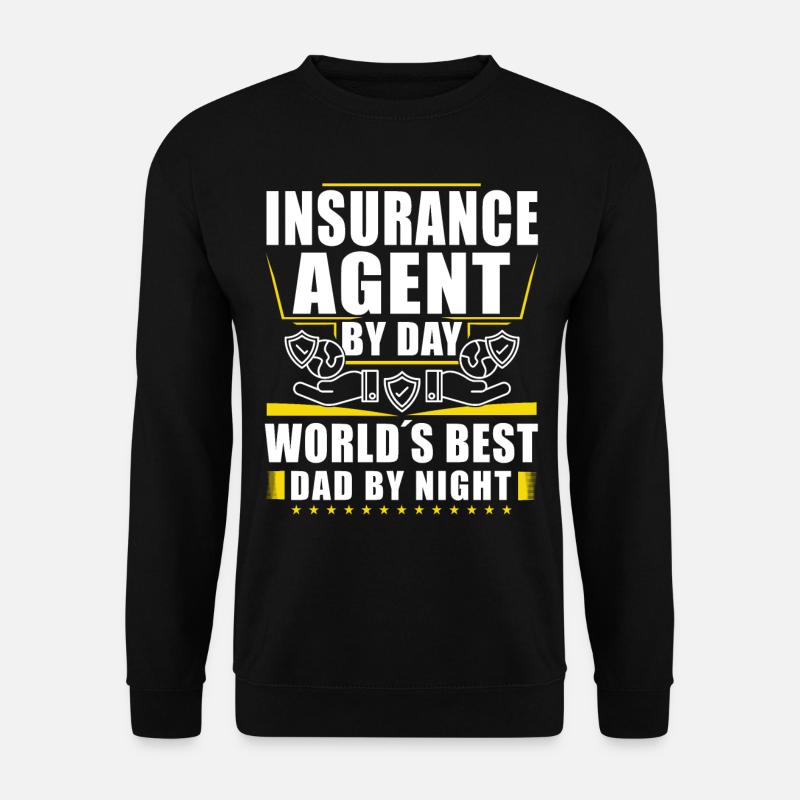 Funny Insurance Sales Representative - Unisex Sweatshirt - black