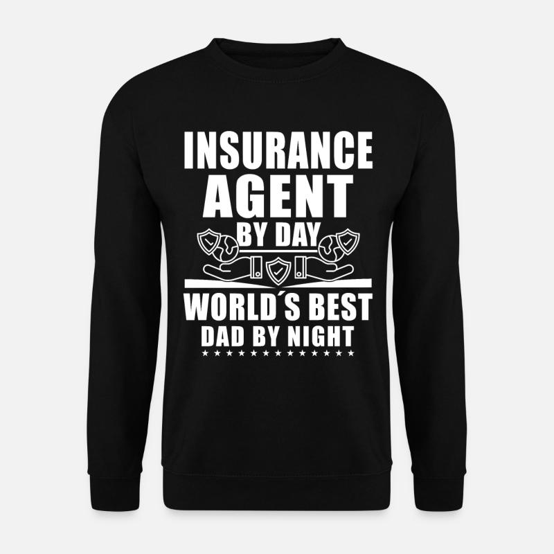 Funny Insurance Sales Representative - Unisex Sweatshirt - black