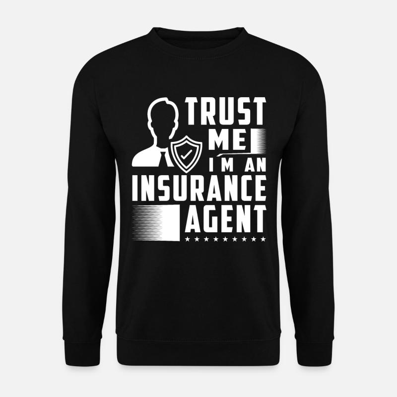 Funny Insurance Sales Representative - Unisex Sweatshirt - black