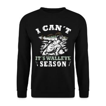 Je ne peux pas égaler la saison du doré jaune - Chasseur de doré jaune - Sweat-shirt Unisexe - noir - Devant - Alina (178cm) & Michal (187cm)