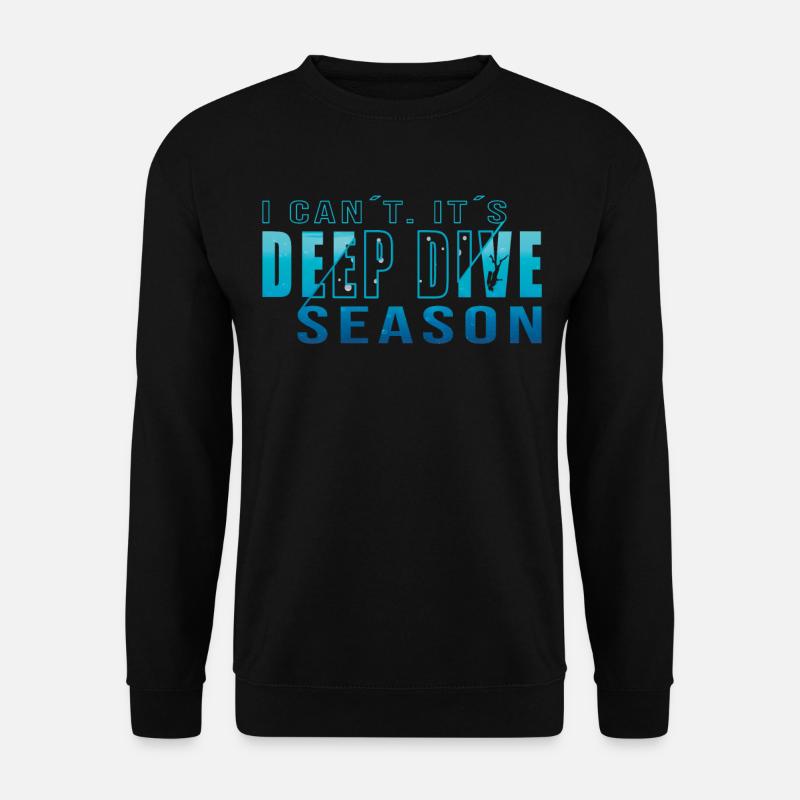 Deep Diving Freedive DeepDive - Unisex Sweatshirt - black
