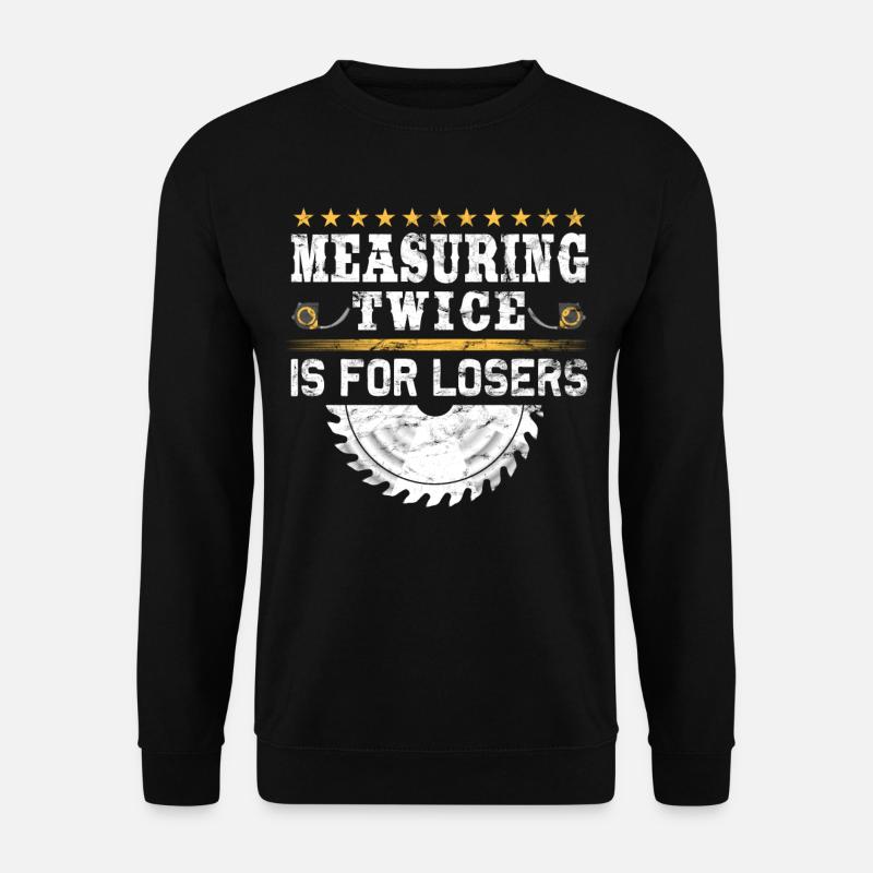 Bodenbelagsbau Teppichverleger - Unisex Pullover - Schwarz