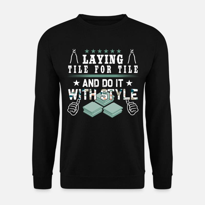 Flooring carpet installers - Unisex Sweatshirt - black