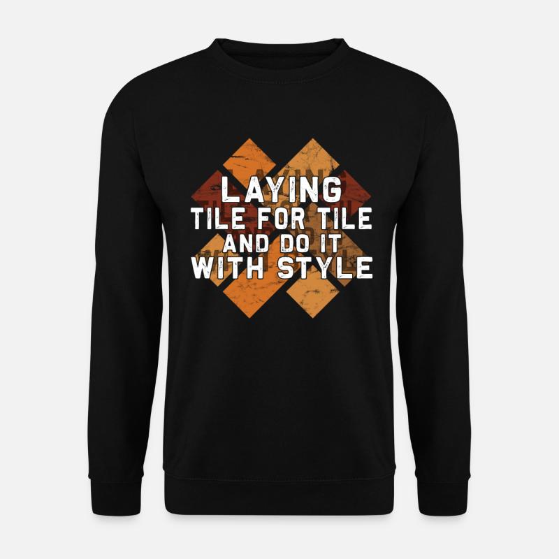 Flooring carpet installers - Unisex Sweatshirt - black