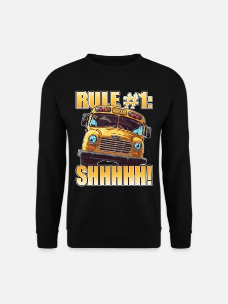 Schulbuswärter - Schulbusfahrer - Unisex Pullover - Schwarz