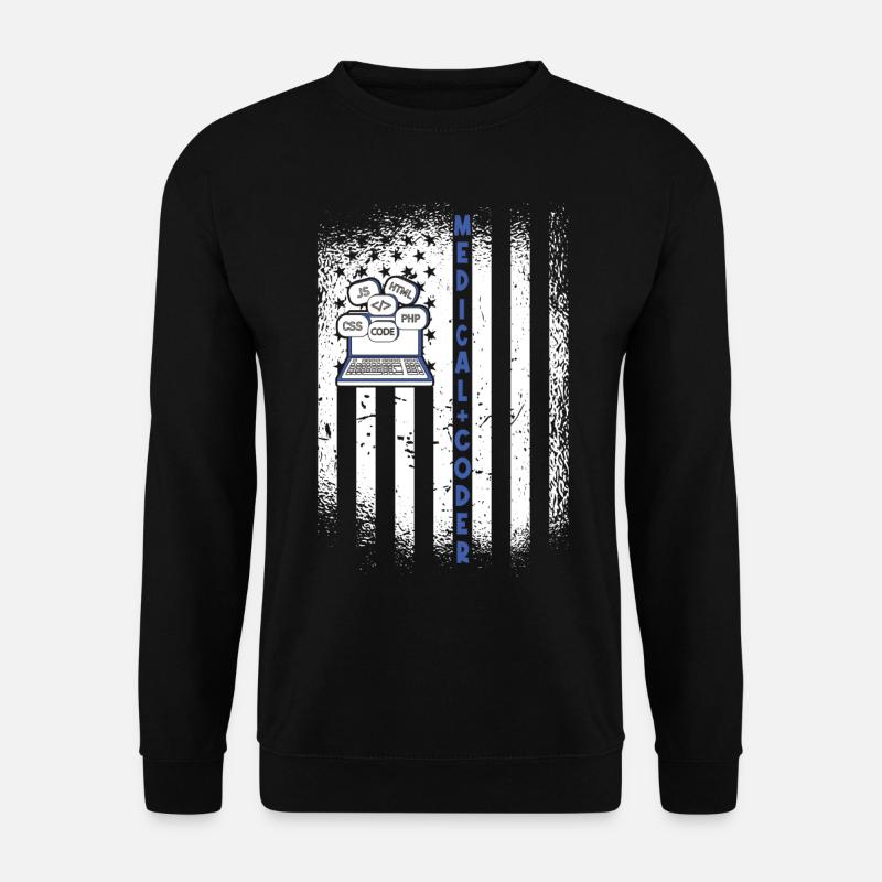 Medical Assistant - Medical Coder - Unisex Sweatshirt - black