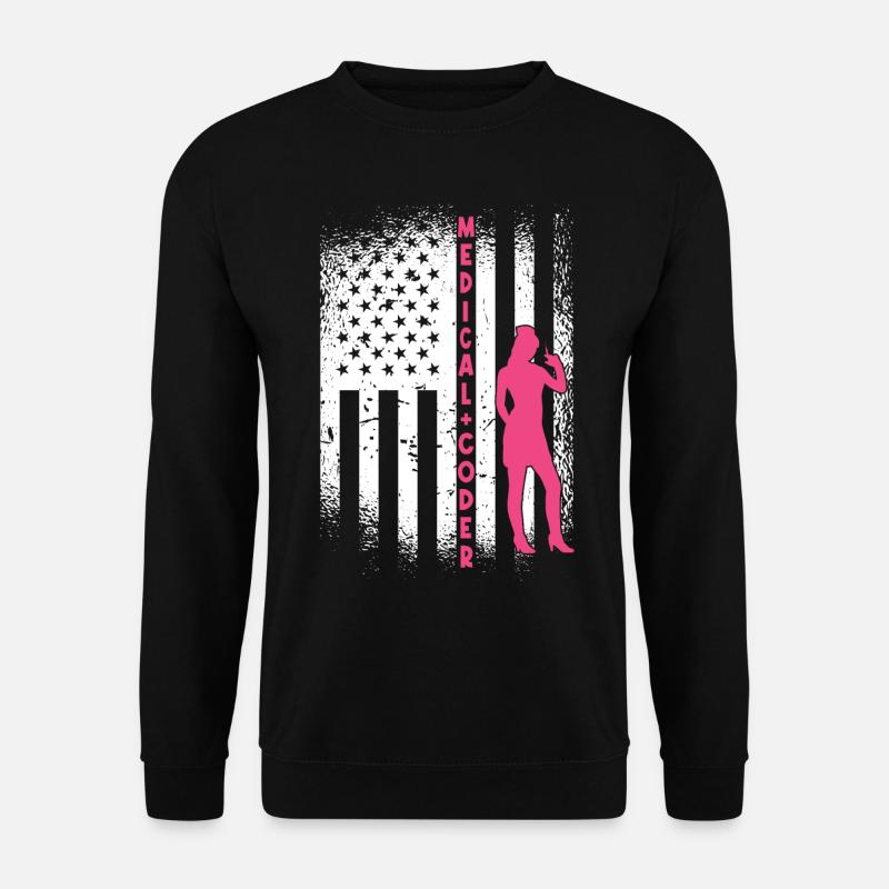 Assistant médical - Codeur médical - Sweat-shirt Unisexe - noir
