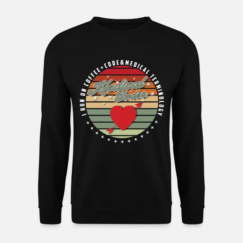 Medical Assistant - Medical Coder - Unisex Sweatshirt - black
