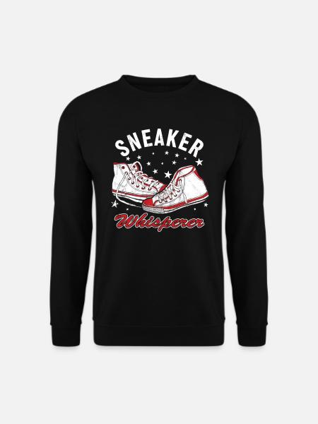 "Sneaker Whisperer" Sneaker -Sammler -Sneaker - Unisex Pullover - Schwarz