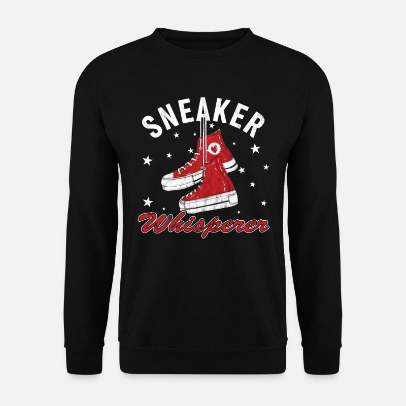 Baskets « Sneaker Whisperer » - Sweat-shirt Unisexe - noir