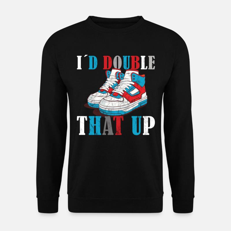 Funny sneaker collector - sneakers - Unisex Sweatshirt - black