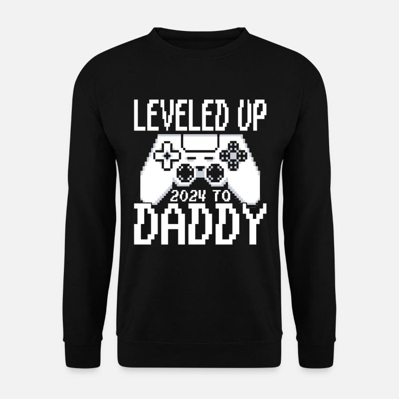 Pregnancy 2024 - Father-to-be - Daddy - Unisex Sweatshirt - black