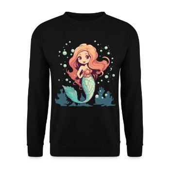 Animal Lover - Fabulous Animals Graphic - - Unisex Sweatshirt - black - Front - Alina (178cm) & Michal (187cm)