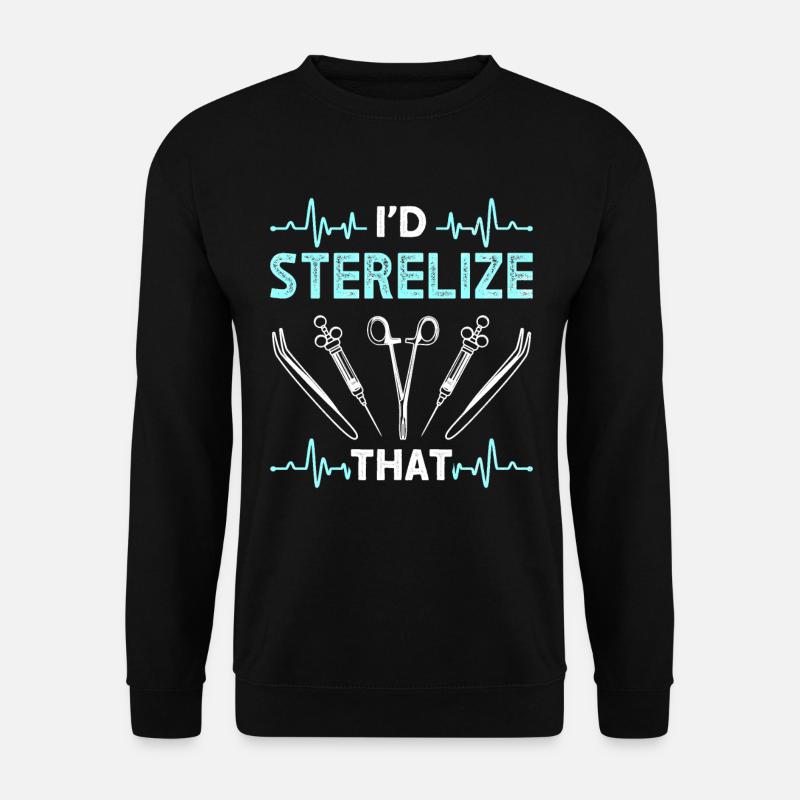 J’ai la stérilisation - chirurgicale - Sweat-shirt Unisexe - noir