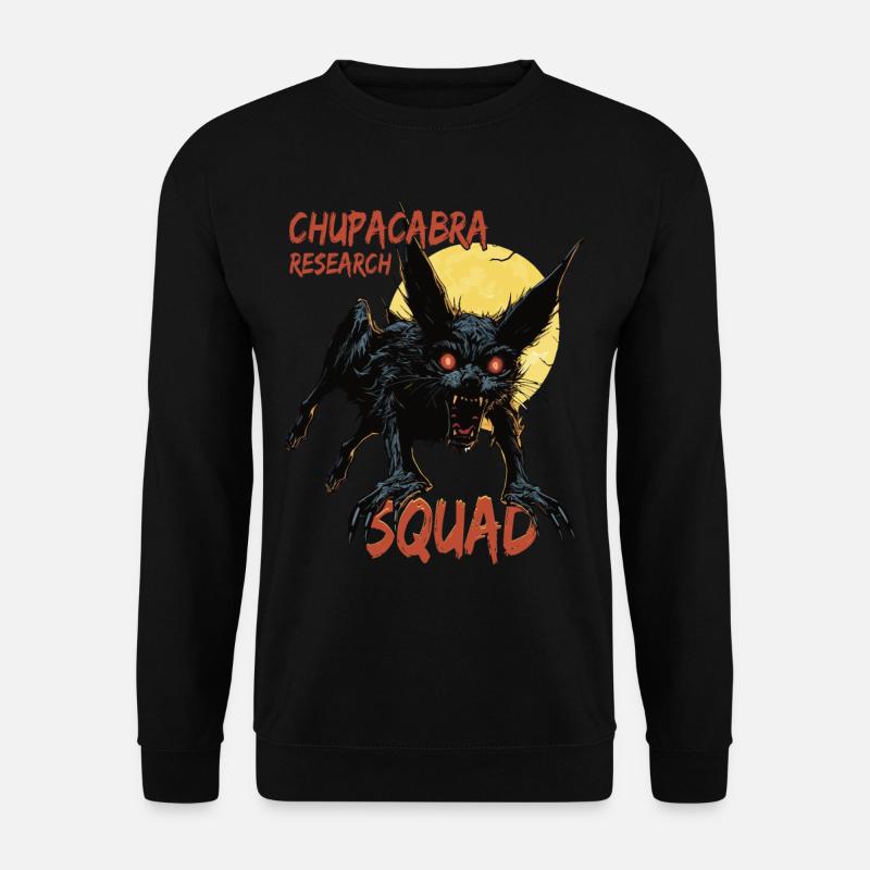 "Chupacabra Research Squad" Mythical - Unisex Sweatshirt - black